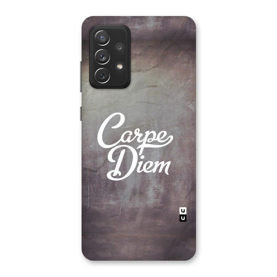 Carpe Diem Rugged Back Case for Galaxy A72