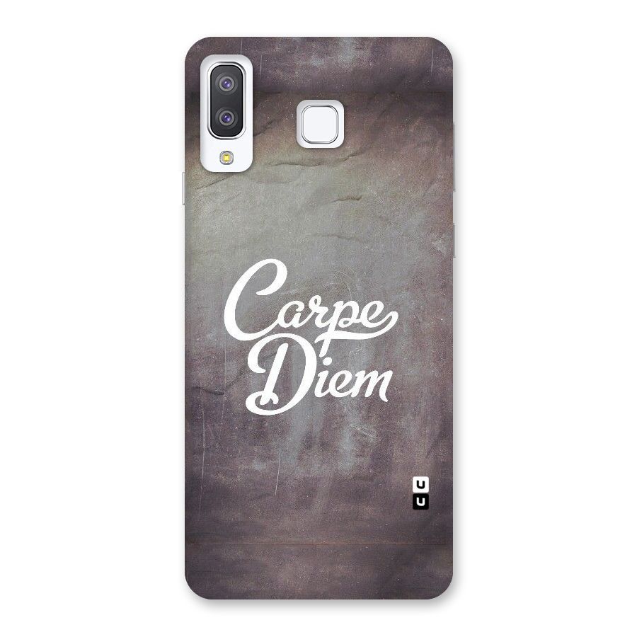 Carpe Diem Rugged Back Case for Galaxy A8 Star