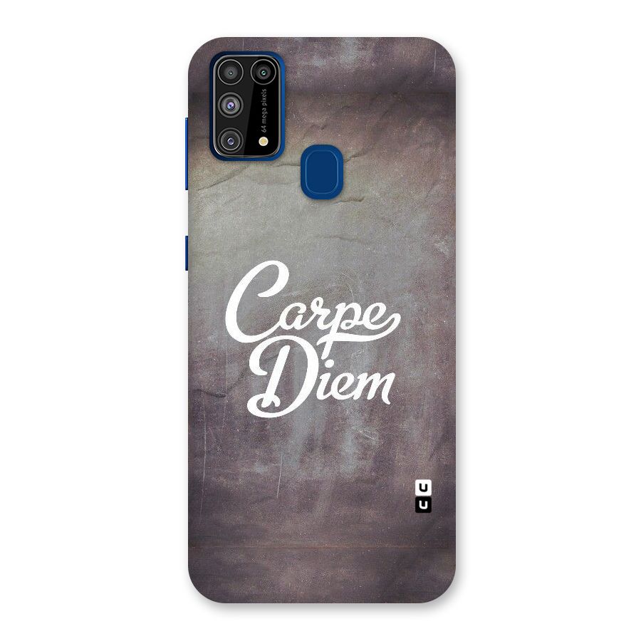 Carpe Diem Rugged Back Case for Galaxy F41