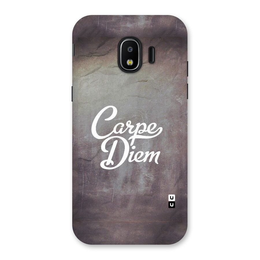 Carpe Diem Rugged Back Case for Galaxy J2 Pro 2018