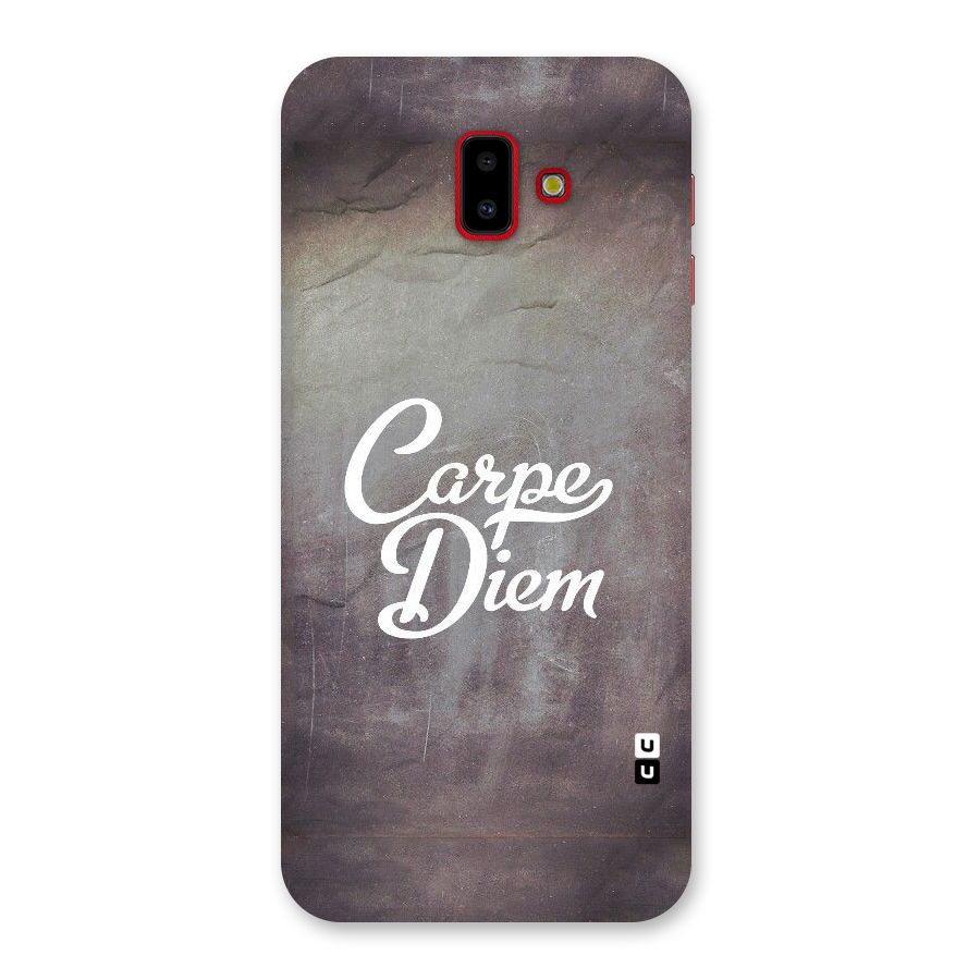 Carpe Diem Rugged Back Case for Galaxy J6 Plus