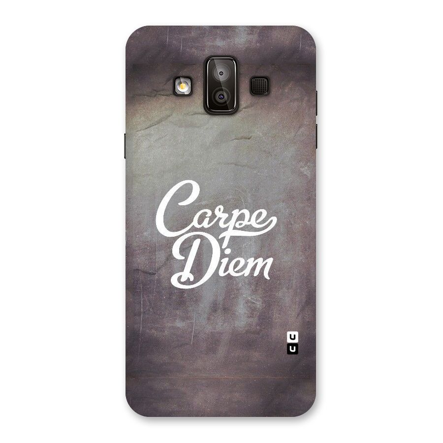 Carpe Diem Rugged Back Case for Galaxy J7 Duo