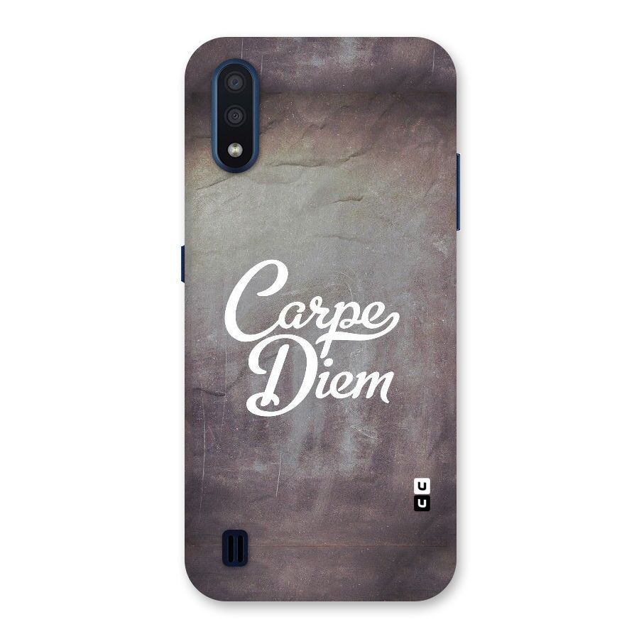 Carpe Diem Rugged Back Case for Galaxy M01