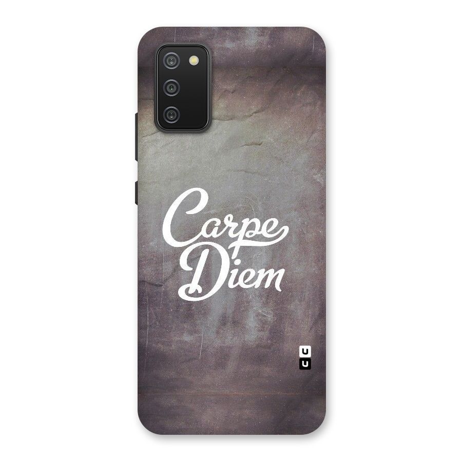 Carpe Diem Rugged Back Case for Galaxy M02s