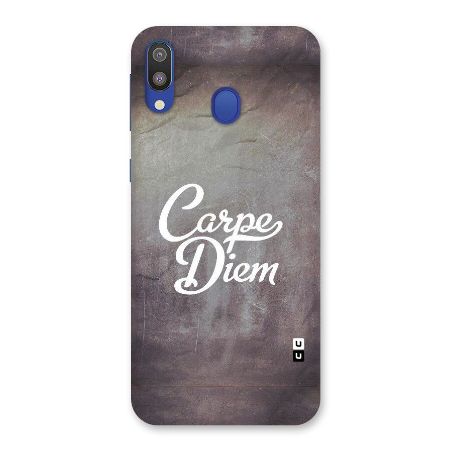 Carpe Diem Rugged Back Case for Galaxy M20