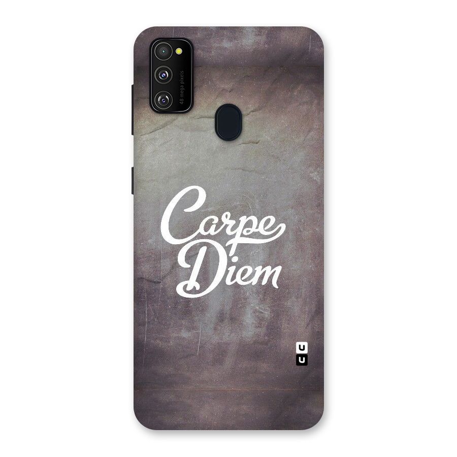 Carpe Diem Rugged Back Case for Galaxy M30s