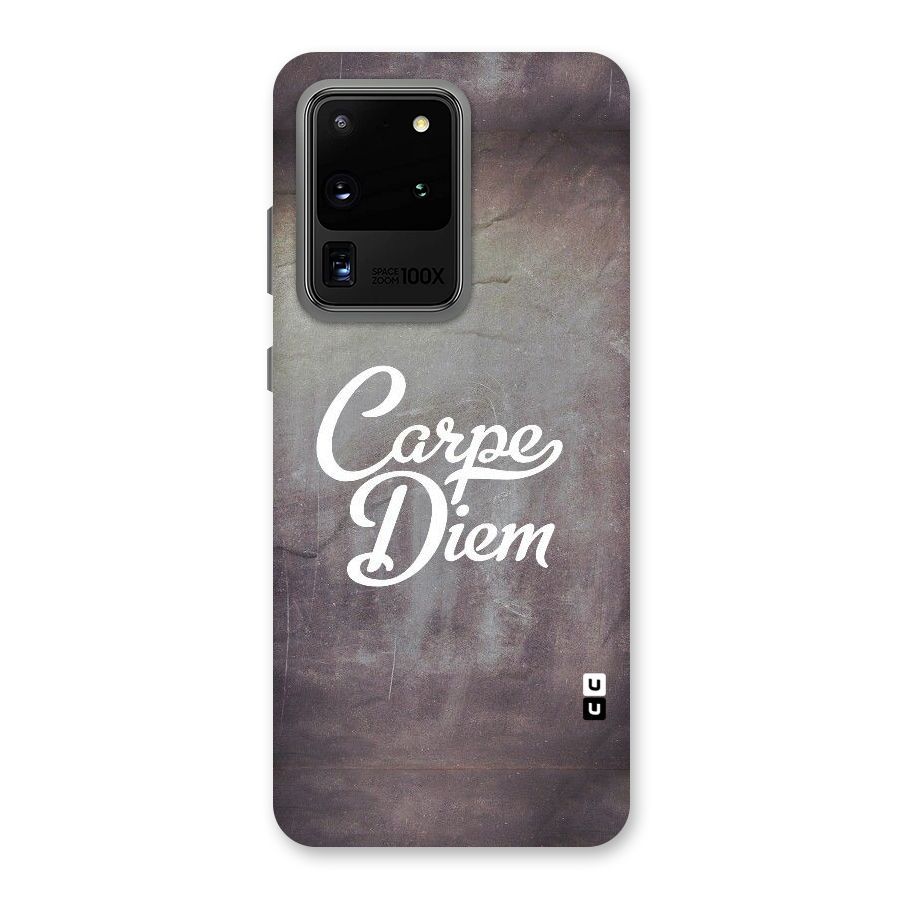 Carpe Diem Rugged Back Case for Galaxy S20 Ultra