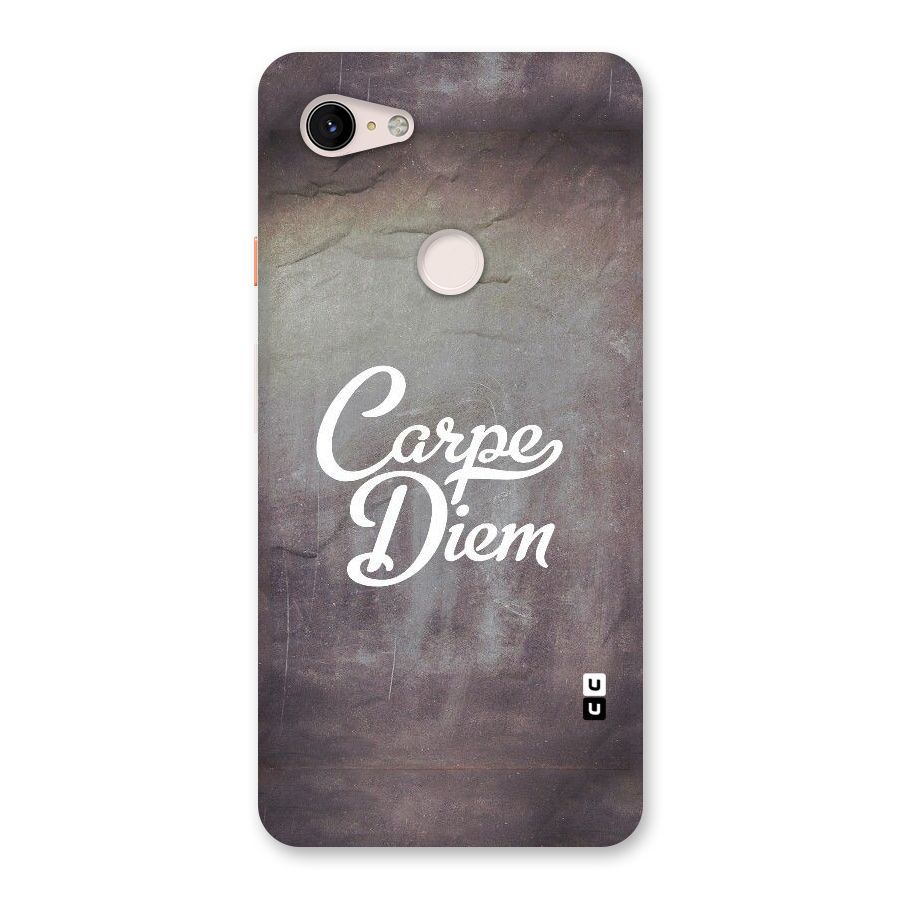 Carpe Diem Rugged Back Case for Google Pixel 3 XL