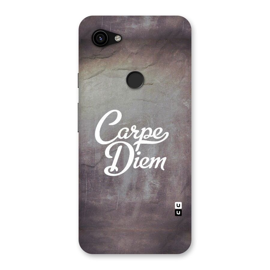 Carpe Diem Rugged Back Case for Google Pixel 3a XL
