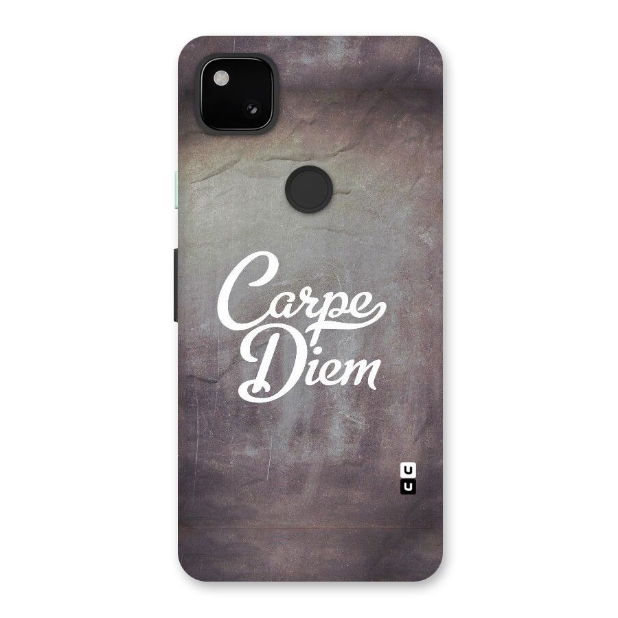 Carpe Diem Rugged Back Case for Google Pixel 4a