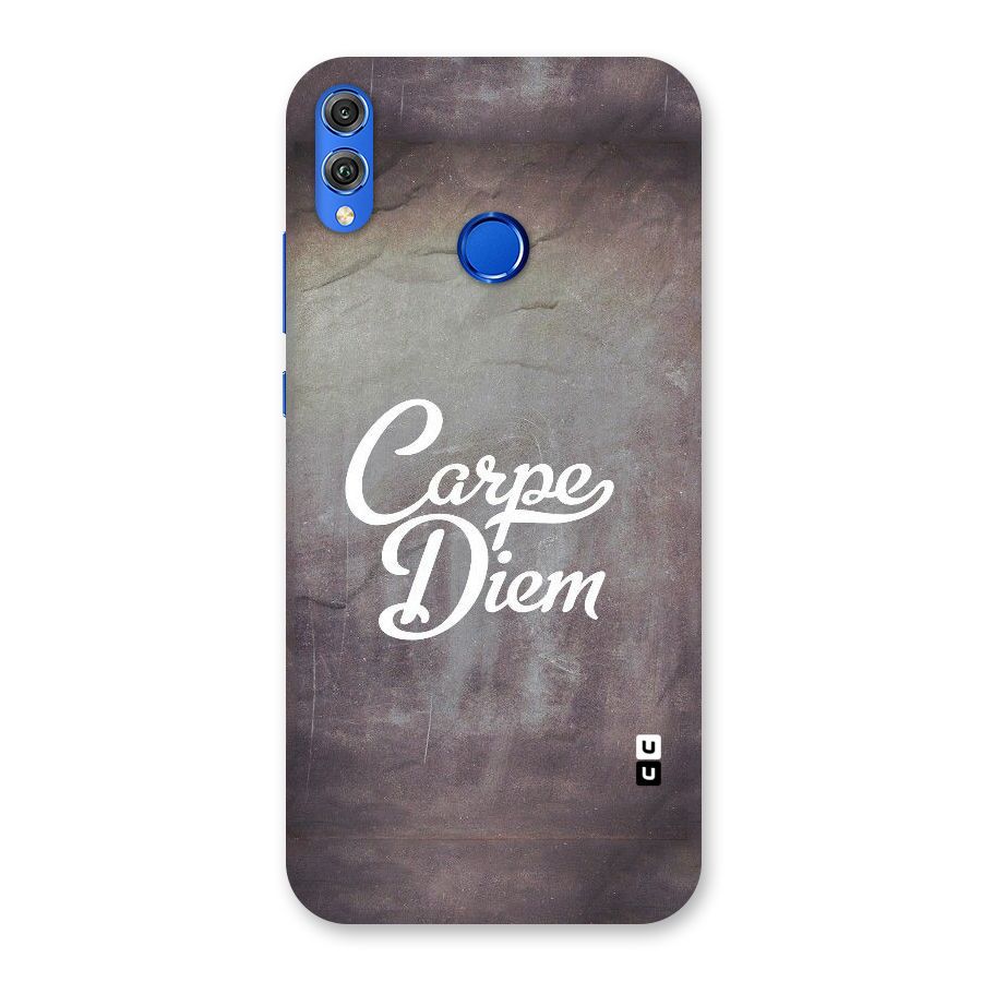 Carpe Diem Rugged Back Case for Honor 8X