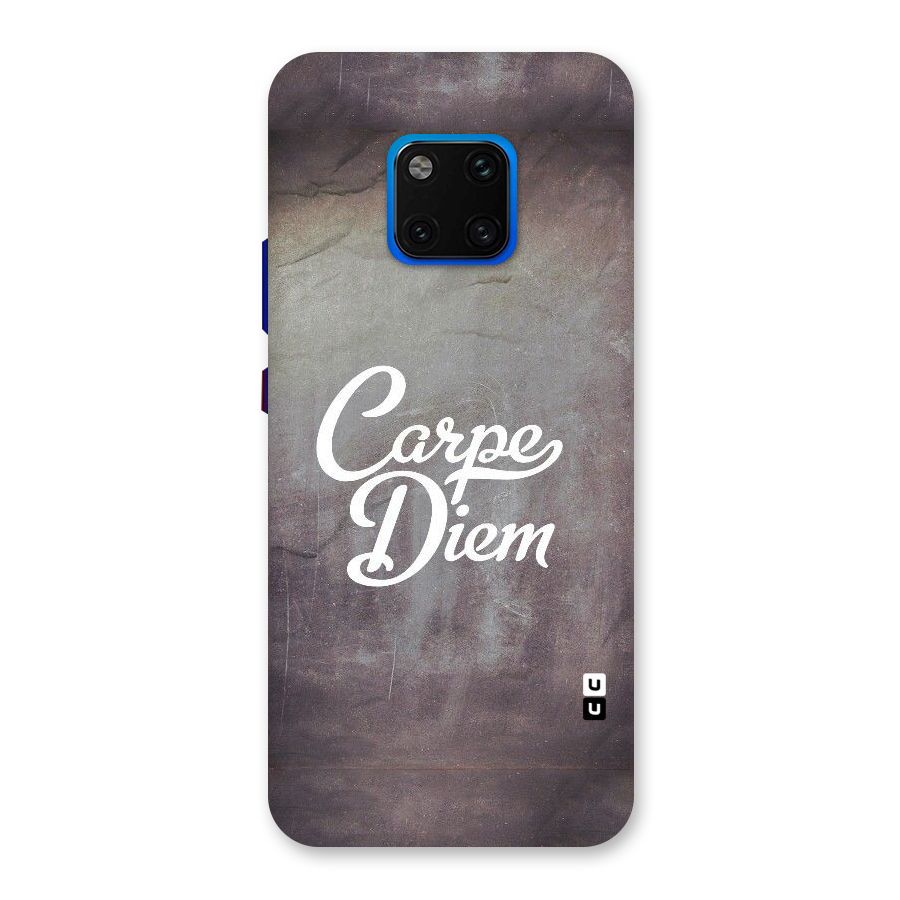 Carpe Diem Rugged Back Case for Huawei Mate 20 Pro