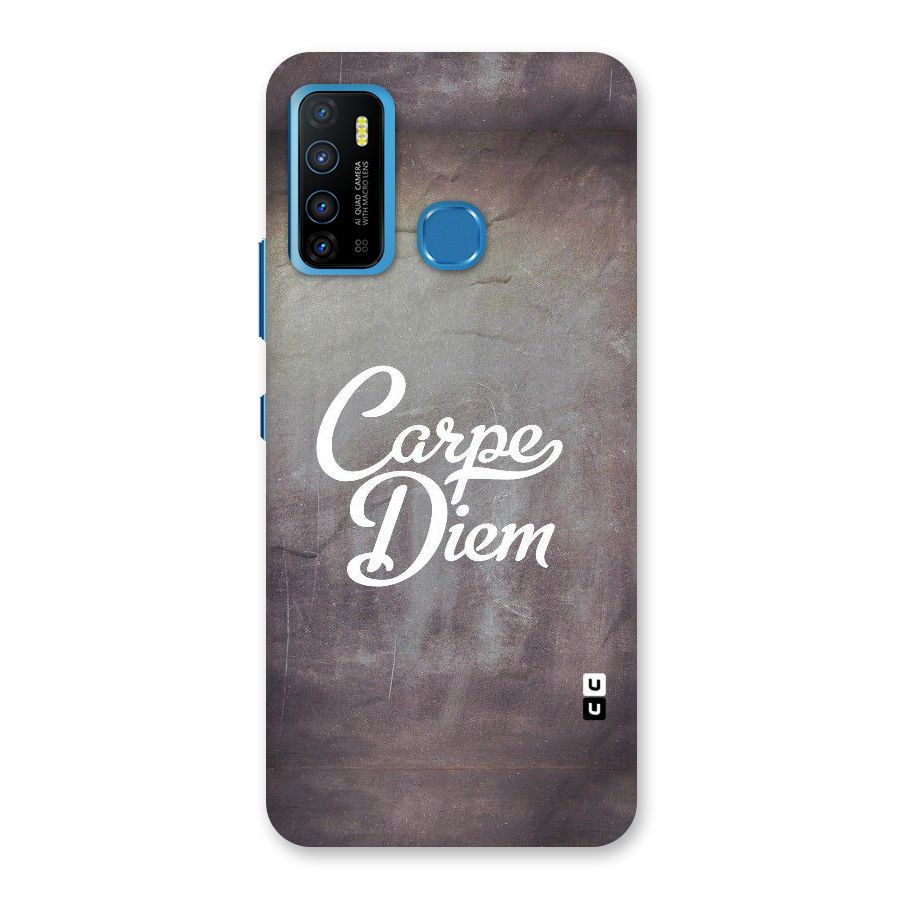 Carpe Diem Rugged Back Case for Infinix Hot 9