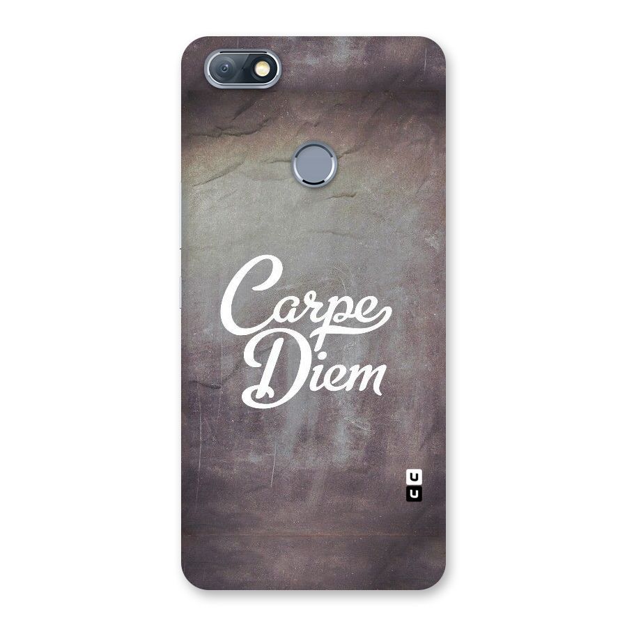 Carpe Diem Rugged Back Case for Infinix Note 5