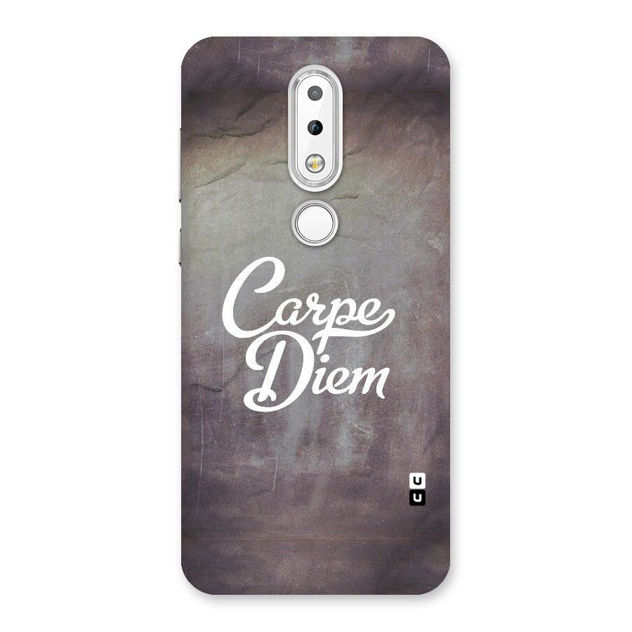 Carpe Diem Rugged Back Case for Nokia 6.1 Plus