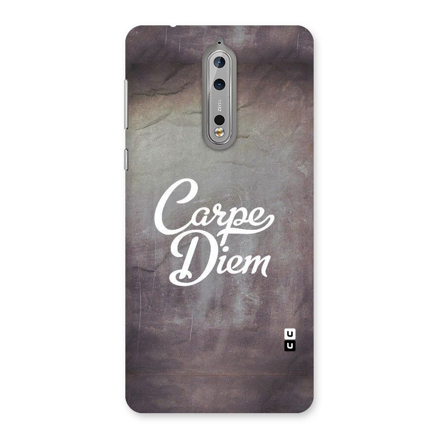 Carpe Diem Rugged Back Case for Nokia 8
