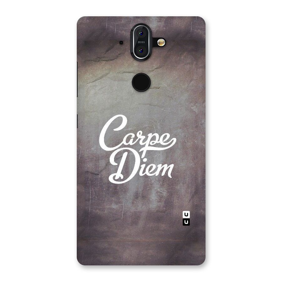 Carpe Diem Rugged Back Case for Nokia 8 Sirocco