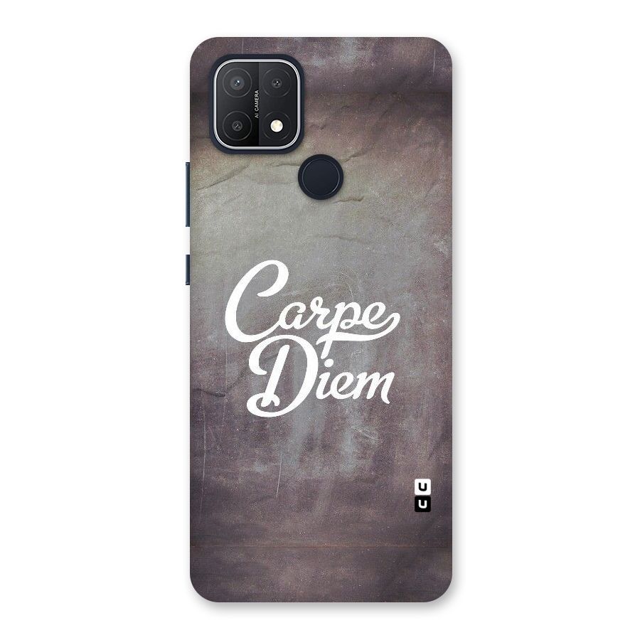 Carpe Diem Rugged Back Case for Oppo A15