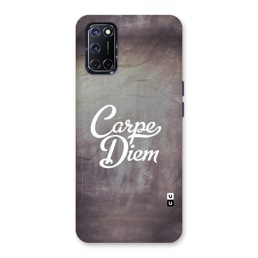 Carpe Diem Rugged Back Case for Oppo A52