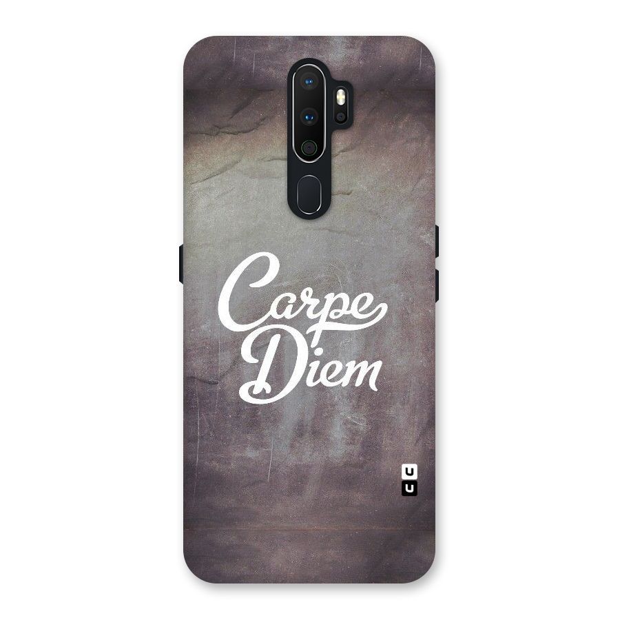 Carpe Diem Rugged Back Case for Oppo A5 (2020)