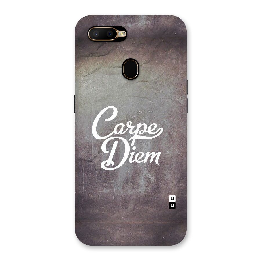 Carpe Diem Rugged Back Case for Oppo A5s