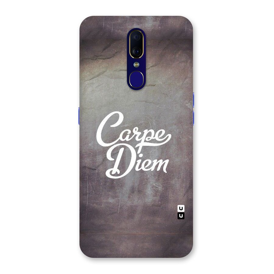 Carpe Diem Rugged Back Case for Oppo A9