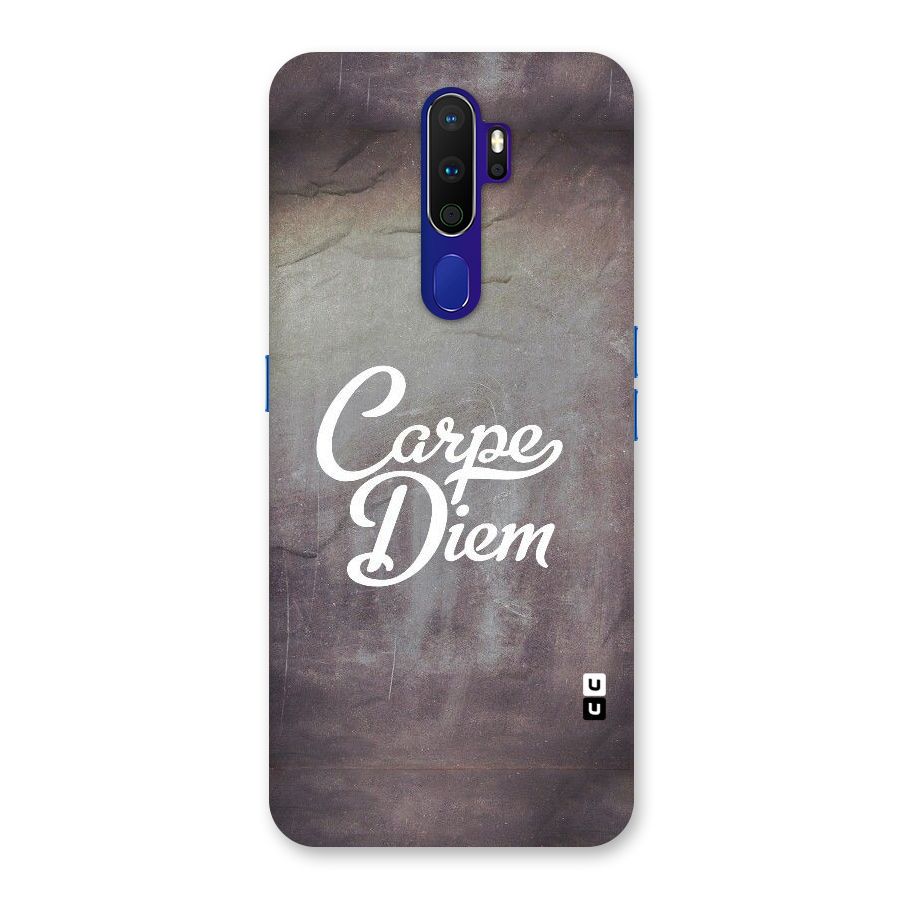 Carpe Diem Rugged Back Case for Oppo A9 (2020)