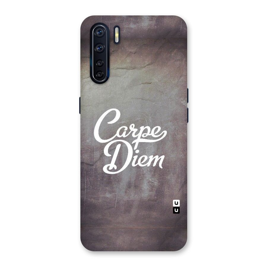 Carpe Diem Rugged Back Case for Oppo F15