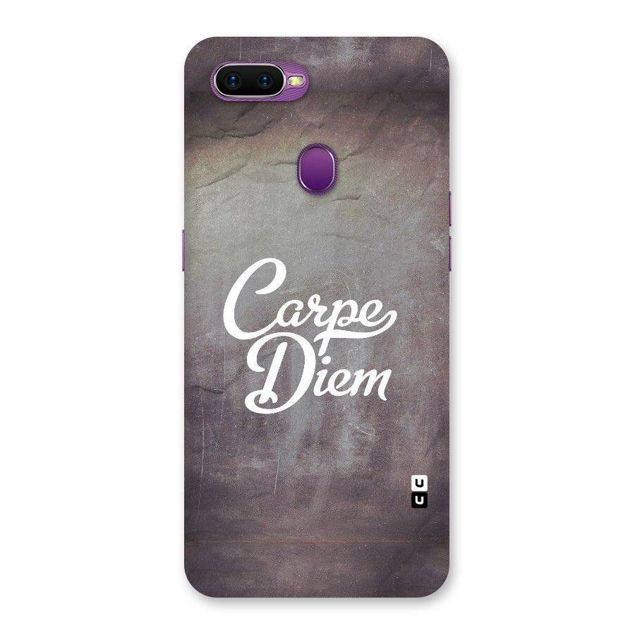 Carpe Diem Rugged Back Case for Oppo F9
