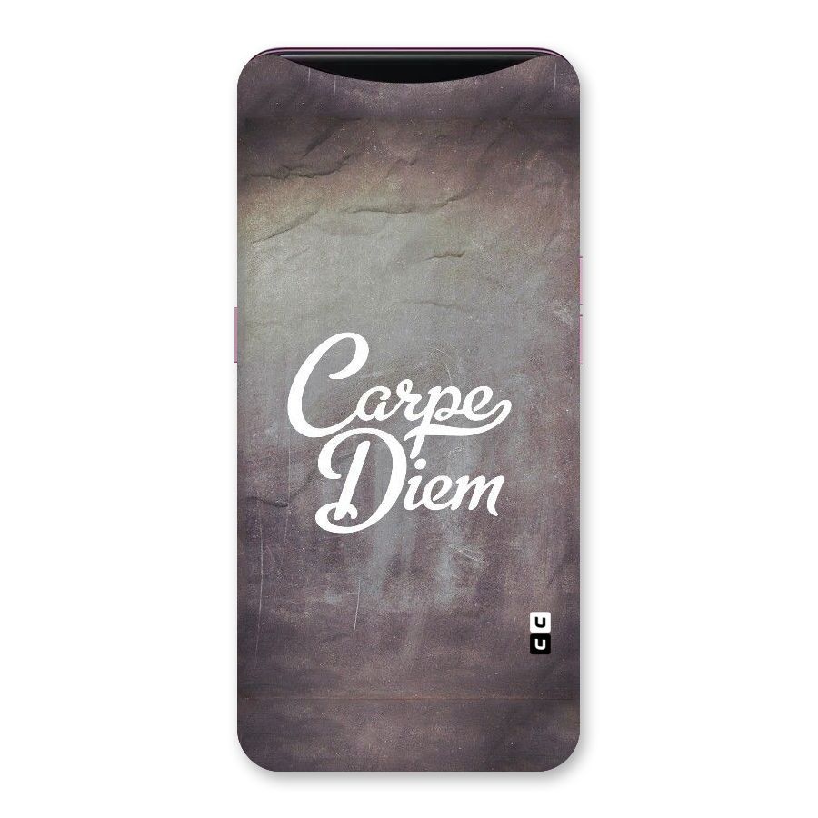Carpe Diem Rugged Back Case for Oppo Find X