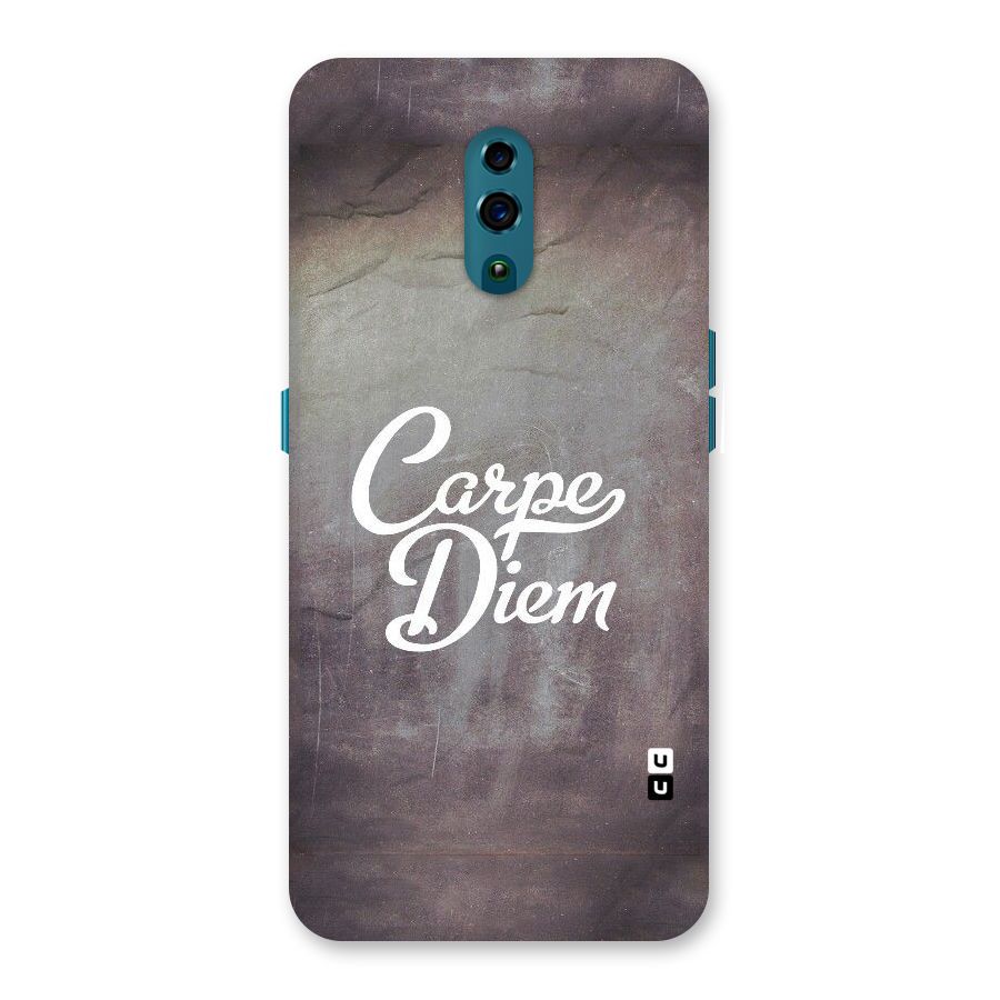 Carpe Diem Rugged Back Case for Oppo Reno