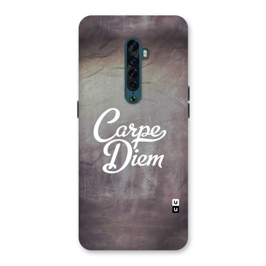 Carpe Diem Rugged Back Case for Oppo Reno2