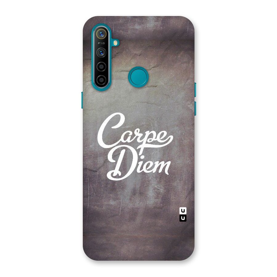 Carpe Diem Rugged Back Case for Realme 5i