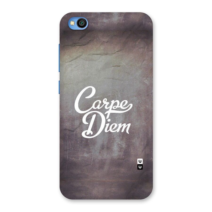 Carpe Diem Rugged Back Case for Redmi Go