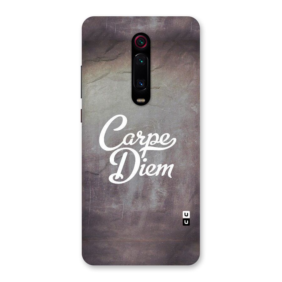 Carpe Diem Rugged Back Case for Redmi K20 Pro