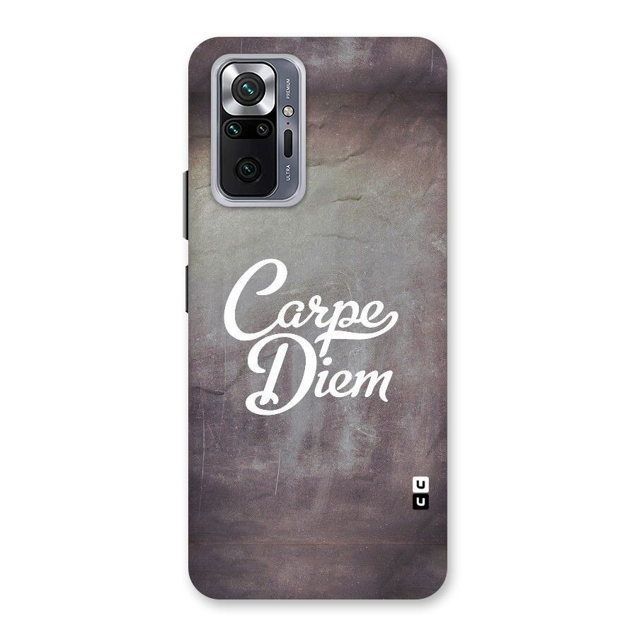 Carpe Diem Rugged Back Case for Redmi Note 10 Pro Max