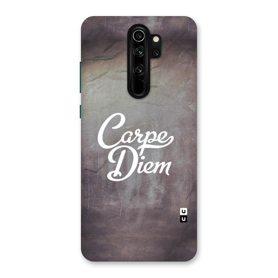 Carpe Diem Rugged Back Case for Redmi Note 8 Pro