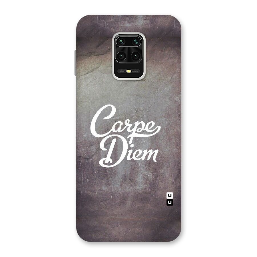 Carpe Diem Rugged Back Case for Redmi Note 9 Pro