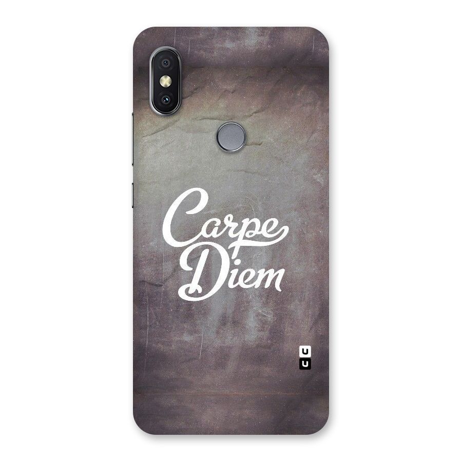 Carpe Diem Rugged Back Case for Redmi Y2