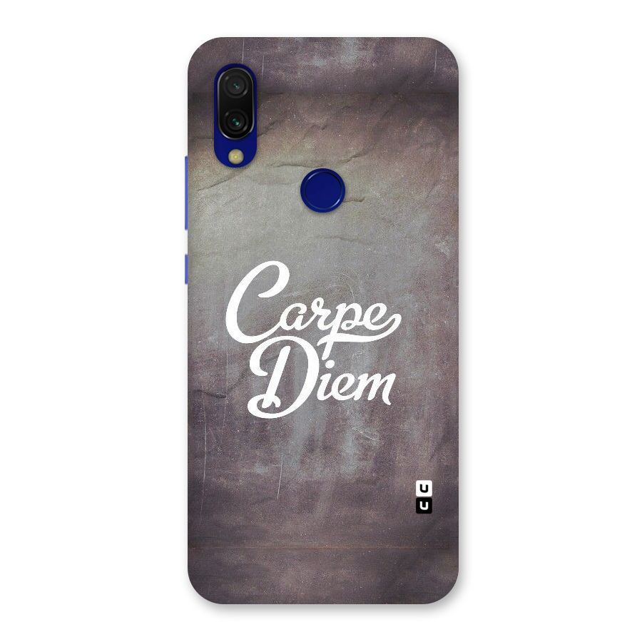 Carpe Diem Rugged Back Case for Redmi Y3