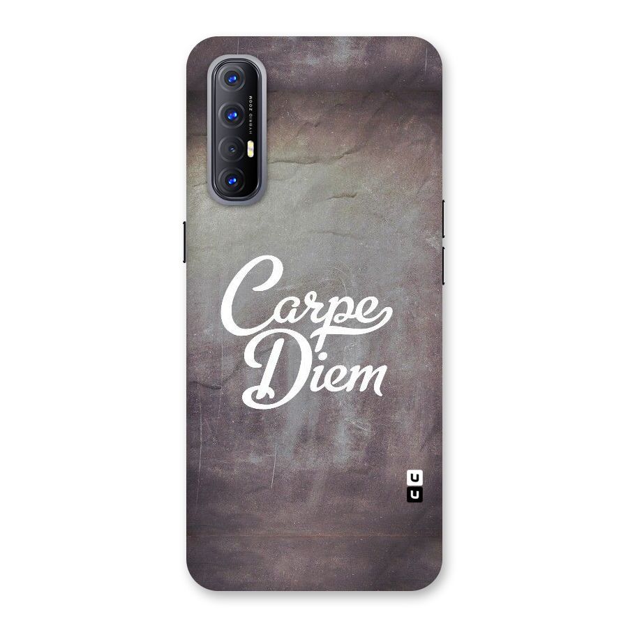 Carpe Diem Rugged Back Case for Reno3 Pro