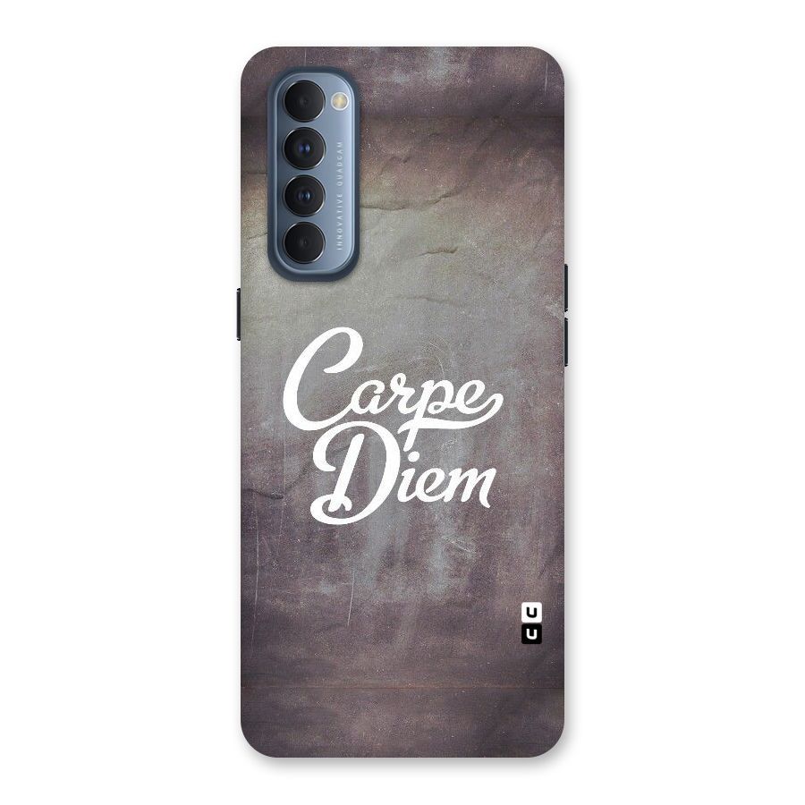 Carpe Diem Rugged Back Case for Reno4 Pro