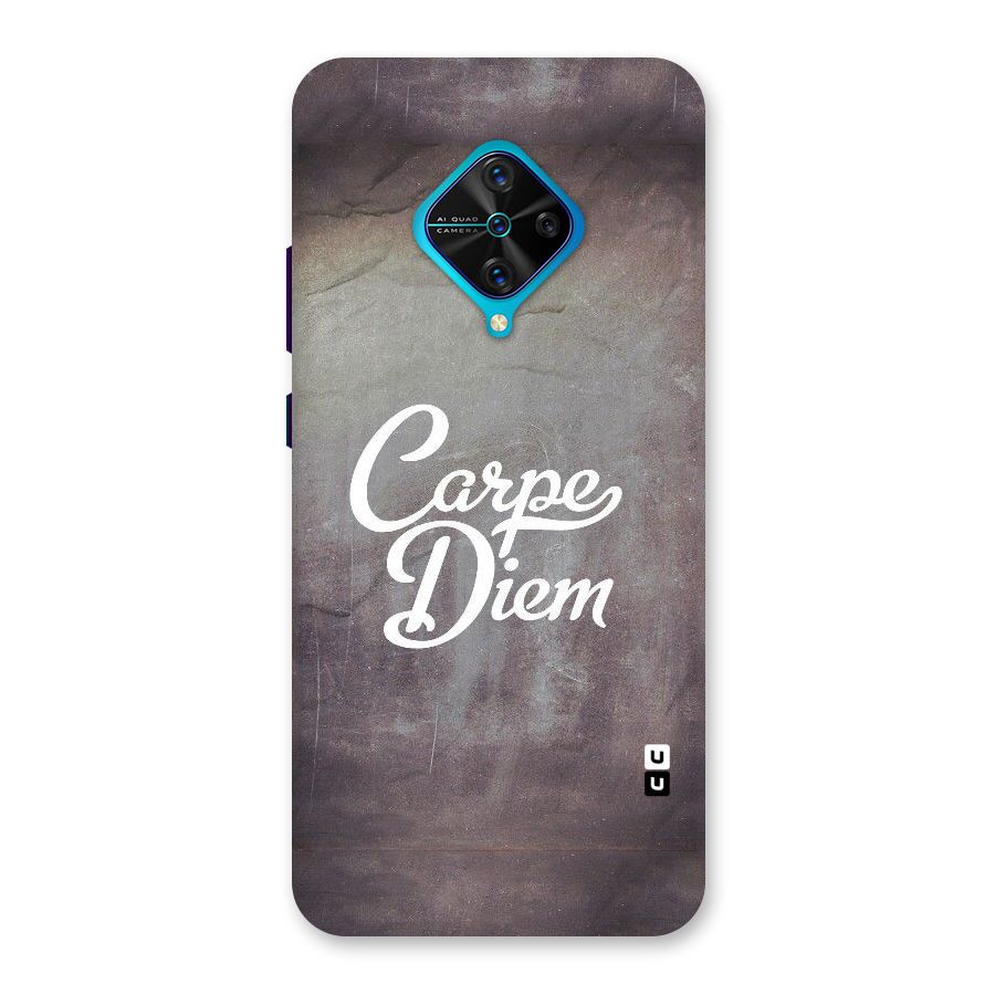 Carpe Diem Rugged Back Case for Vivo S1 Pro