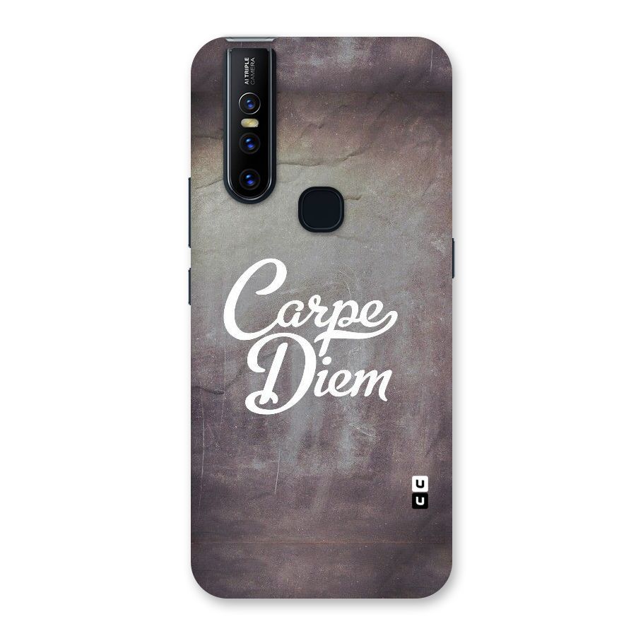 Carpe Diem Rugged Back Case for Vivo V15