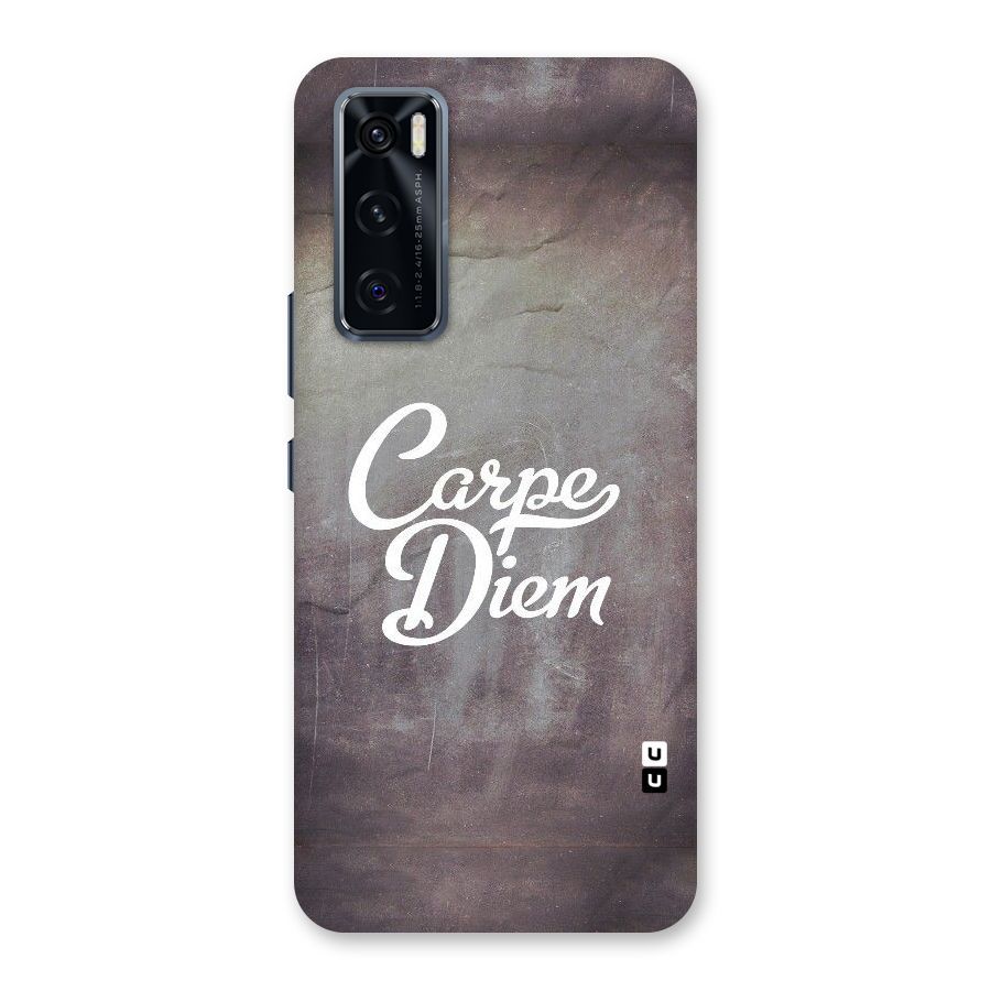 Carpe Diem Rugged Back Case for Vivo V20 SE