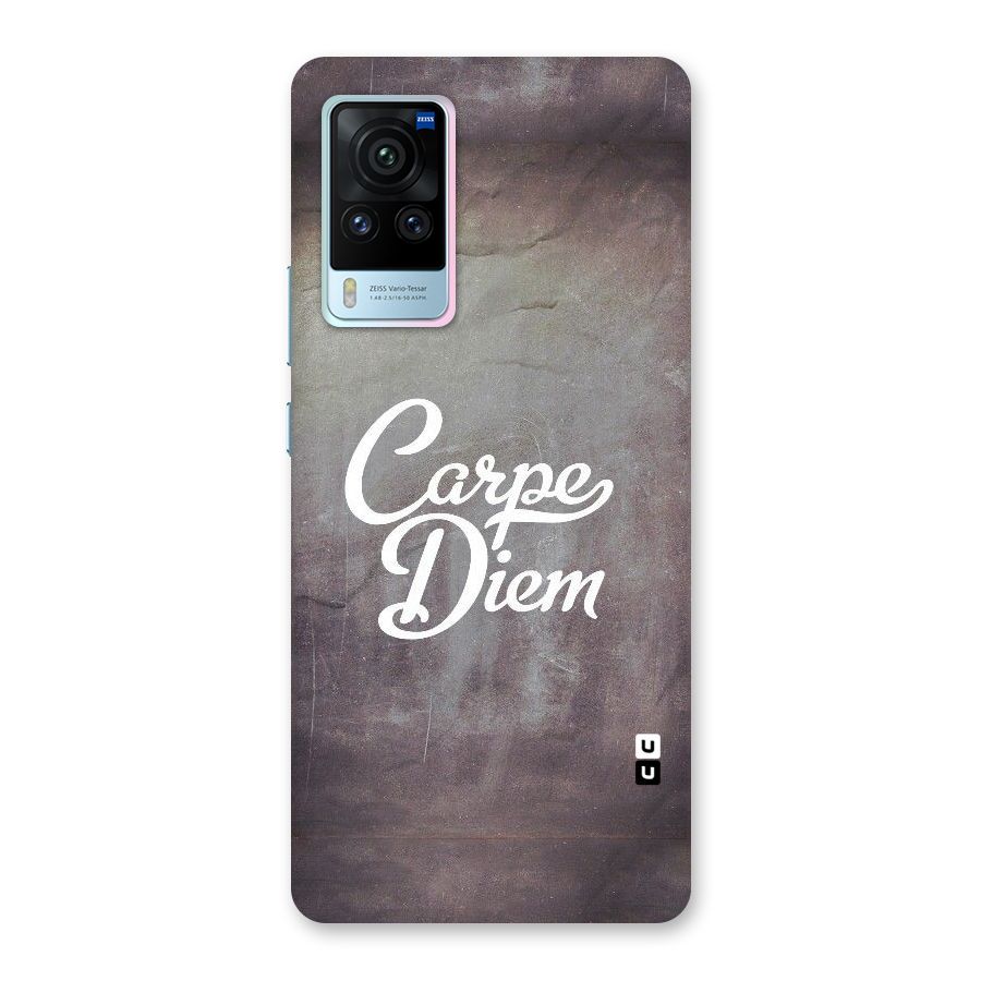 Carpe Diem Rugged Back Case for Vivo X60 Pro