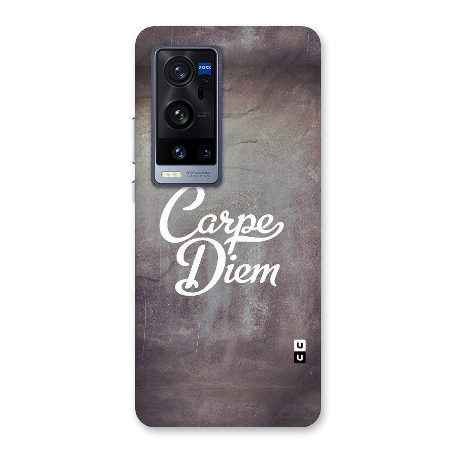 Carpe Diem Rugged Back Case for Vivo X60 Pro Plus