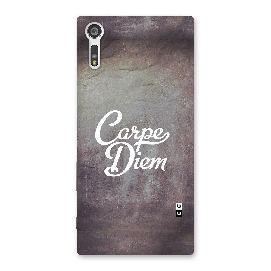 Carpe Diem Rugged Back Case for Xperia XZ