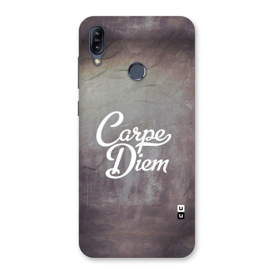 Carpe Diem Rugged Back Case for Zenfone Max M2