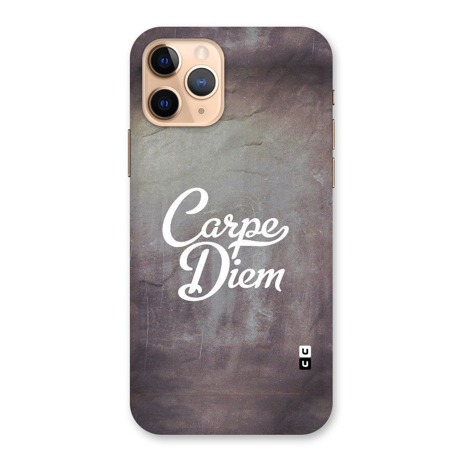 Carpe Diem Rugged Back Case for iPhone 11 Pro